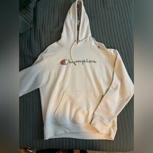 Cream Champion Hoodie